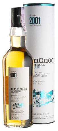 Виски An Cnoc, tube 2001 - 0,7 л
