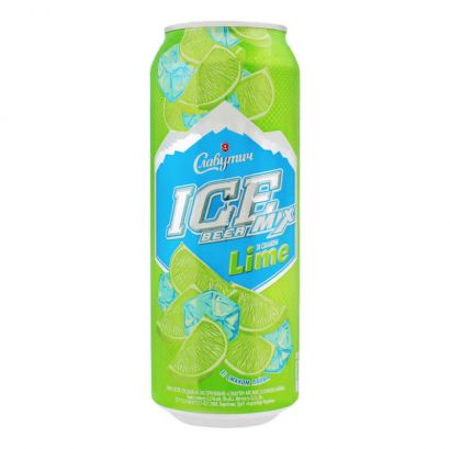 Упаковка пива Славутич Ice Mix Lime светлое фильтрованное 3.5% 0.5 л x 24 шт - Фото 6