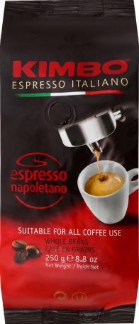 Кофе в зернах Kimbo Espresso Napoletano 250 г - Фото 2