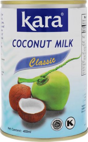 Молоко кокосовое Kara 17% 400 мл - Фото 3