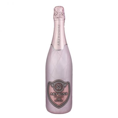 Вино игристое Artwine розовое брют 0.75 л 10-13.5% - Фото 1