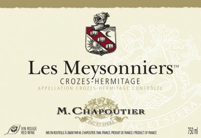 Вино M. Chapoutier, Crozes-Hermitage "Les Meysonniers" AOC, 2012 - Фото 2