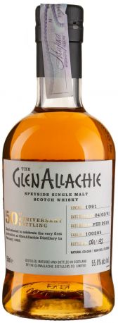 Виски GlenAllachie #100285 1991 - 0,5 л