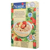 Овсяная каша моментального приготовления NordiC с белым шоколадом и клубникой 6 x 35 г Овсяная каша моментального приготовления NordiC с белым шоколадом и клубникой 6 x 35 г