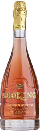 Игристое вино Artemovsk Winery, "Soloking" Pink medium-dry, gift box - Фото 2