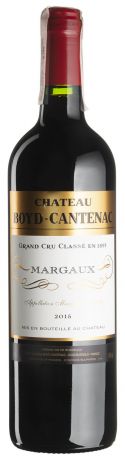 Вино Chateau Boyd-Cantenac 2015 - 0,75 л