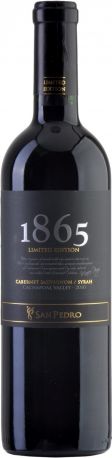 Вино San Pedro, "1865" Limited Edition, Cabernet Sauvignon/Syrah, 2010