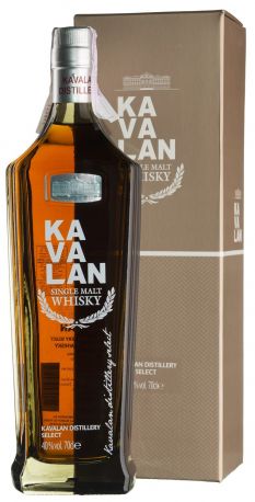 Виски Kavalan Distillery Select, gift box