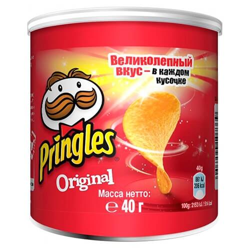 Чипсы Pringles Original Оригинал 40 г - купить Чипсы Pringles в Киеве и ...