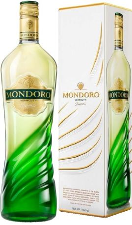Вермут "Mondoro" Vermouth Bianco, gift box, 1 л - Фото 1