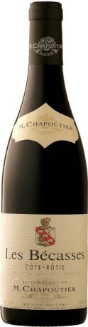 Вино M. Chapoutier, Cotes-Rotie "Les Becasses" AOC, 2010 - Фото 1