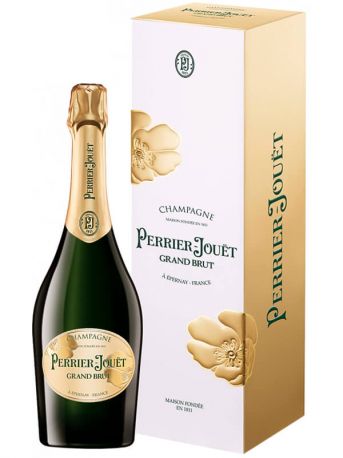 Шампанское Perrier-Jouet Grand Brut белое брют 0.75 л 12% в подарочной упаковке