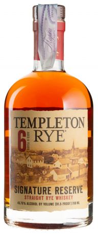 Виски Templeton Rye Signature Reserve 6yo 0,7 л