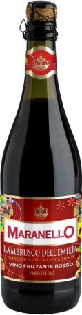 Игристое вино Maranello Wines, "Maranello" Lambrusco dell'Emilia IGT Rosso, semi-dolce - Фото 1