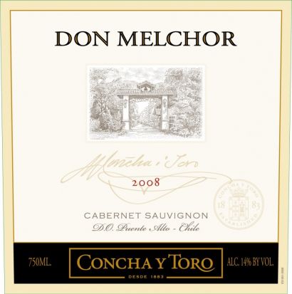 Вино Concha y Toro, "Don Melchor" Cabernet Sauvignon, 2008 - Фото 2