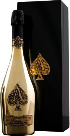 Шампанское "Armand de Brignac" Brut Gold, wooden box - Фото 1
