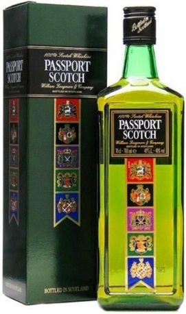 Виски "Passport" Scotch, gift box, 0.7 л - Фото 1