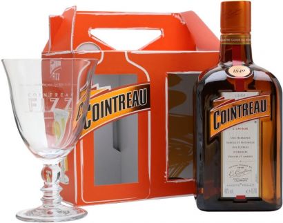 Ликер "Cointreau", gift box with cocktail glass, 0.7 л - Фото 2