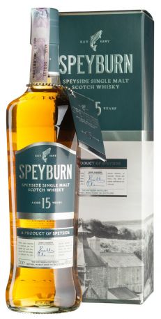 Виски Speyburn 15yo, gift box 0,7 л