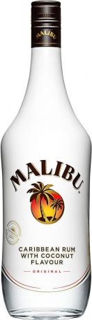 Ликер "Malibu" with glass, 1 л - Фото 2