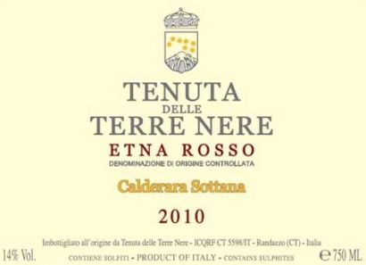 Вино Tenuta delle Terre Nere, Calderara Sottana, Etna Rosso DOC, 2011 - Фото 2