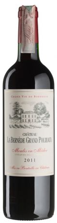 Вино Chateau La Bernede Grand Poujeaux 2011 - 0,75 л