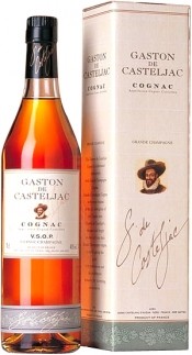Коньяк "Gaston de Casteljac" V.S.O.P., gift box, 0.7 л - Фото 1