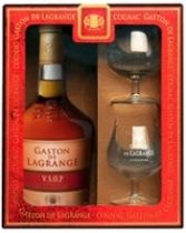 Коньяк Gaston de Lagrange V.S.O.P., gift box with 2 glasses, 0.7 л Коньяк Gaston de Lagrange V.S.O.P., gift box with 2 glasses, 0.7 л