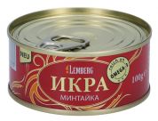 Икра минтая Lemberg "Минтайка" 100 г Икра минтая Lemberg "Минтайка" 100 г