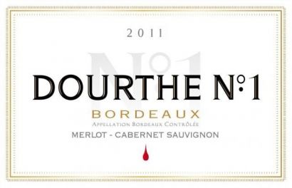 Вино "Dourthe №1" Merlot-Cabernet Sauvignon, Bordeaux AOC, 2012 - Фото 2