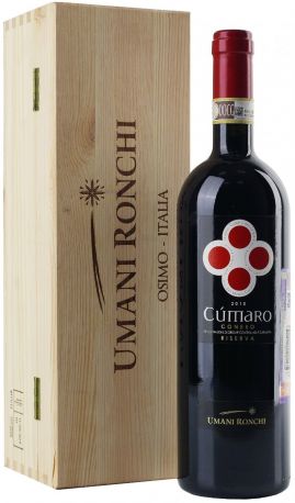 Вино "Cumaro", Conero Riserva DOC, 2010, in wooden box