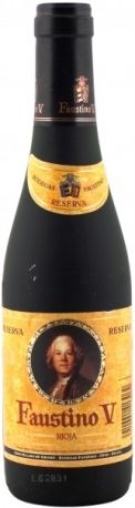 Вино "Faustino V" Reserva, 2008, 375 мл