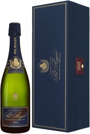 Шампанское Pol Roger, Cuvee "Sir Winston Churchill", 2002, gift box - Фото 1