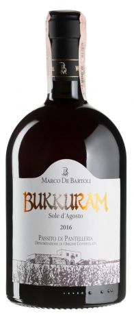 Вино Bukkuram Sole d'Agosto 2016 - 0,75 л