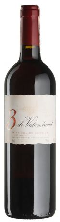 Вино 3 de Valandraud 2013 - 0,75 л