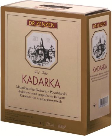 Вино Dr. Zenzen, Kadarka, 3 л