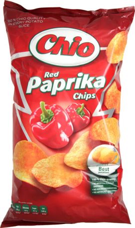 Упаковка чипсов Chio Chips со вкусом паприки 150 г х 8 шт - Фото 1
