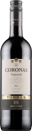 Вино Torres, "Coronas", Catalunya DO, 2012