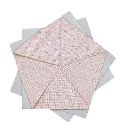 Салфетка-цветок настольная розовая I X I, Iittala - Фото 1