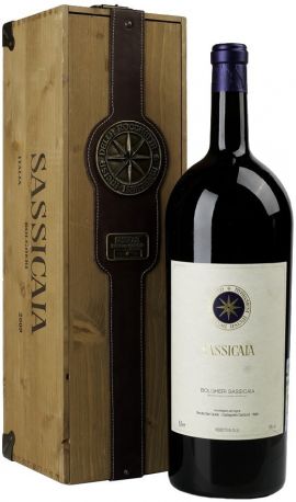 Вино Tenuta San Guido, "Sassicaia", Bolgheri Sassicaia DOC, 2010, in wooden box, 6 л