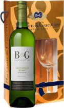Вино Barton & Guestier, "Reserve" Sauvignon Blanc, Cotes de Gascogne IGP, gift box with glass Вино Barton & Guestier, "Reserve" Sauvignon Blanc, Cotes de Gascogne IGP, gift box with glass