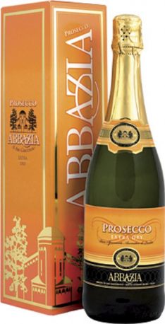 Игристое вино "Abbazia" Prosecco Spumante DOC, gift box - Фото 1