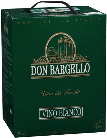 Вино "Don Bargello" Bianco, 3 л
