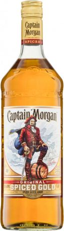 Ром "Captain Morgan" Spiced Gold, 1 л