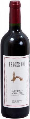 Вино Niedrist, "Berger Gei", Lagrein Gries DOC, 2012 - Фото 1