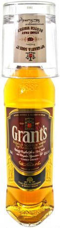 Виски "Grant's" Family Reserve & glass, 0.75 л