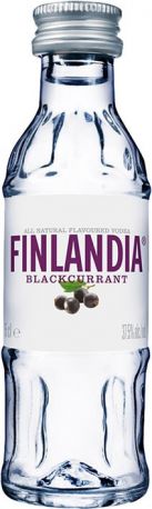 Водка "Finlandia" Blackcurrant, 50 мл - Фото 1