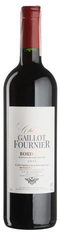Вино Chateau Gaillot Fournier 2015 - 0,75 л