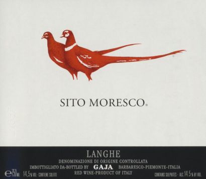 Вино Gaja, "Sito Moresco", Langhe DOC, 2012, 375 мл - Фото 2