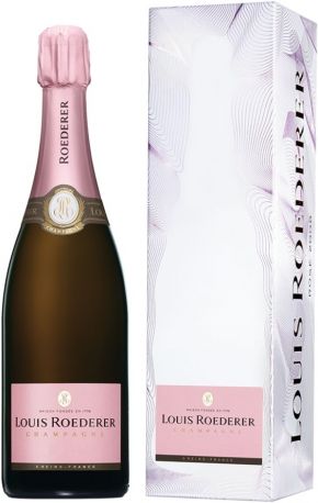 Шампанское Brut Rose AOC, 2009, "Grafika" gift box